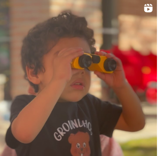 Two-Year-Olds Go On a Campus Bear Hunt