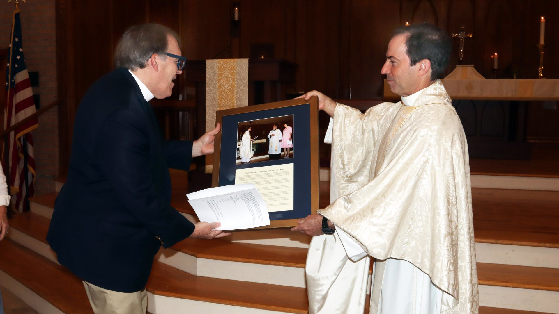 StM Faculty Celebrates End of School Year with Chapel and Luncheon 