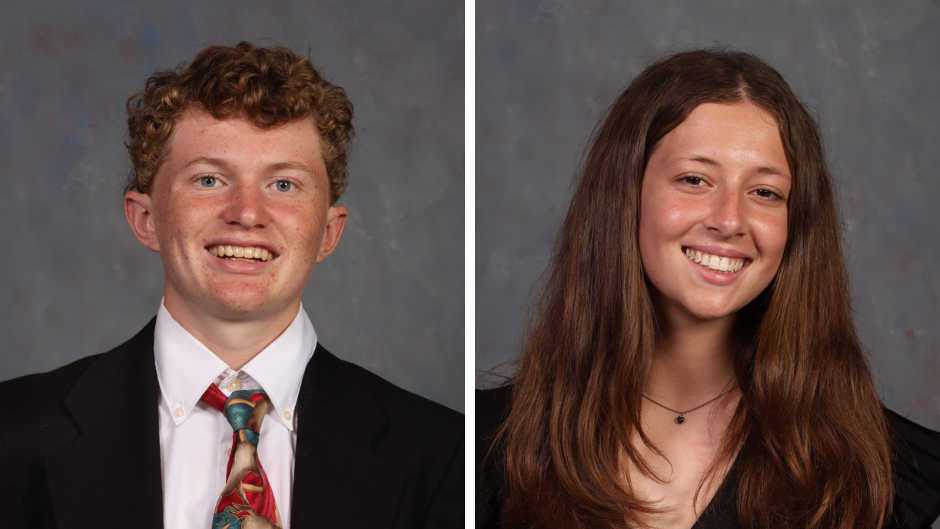 Valedictorian and Salutatorian Reflect on Success