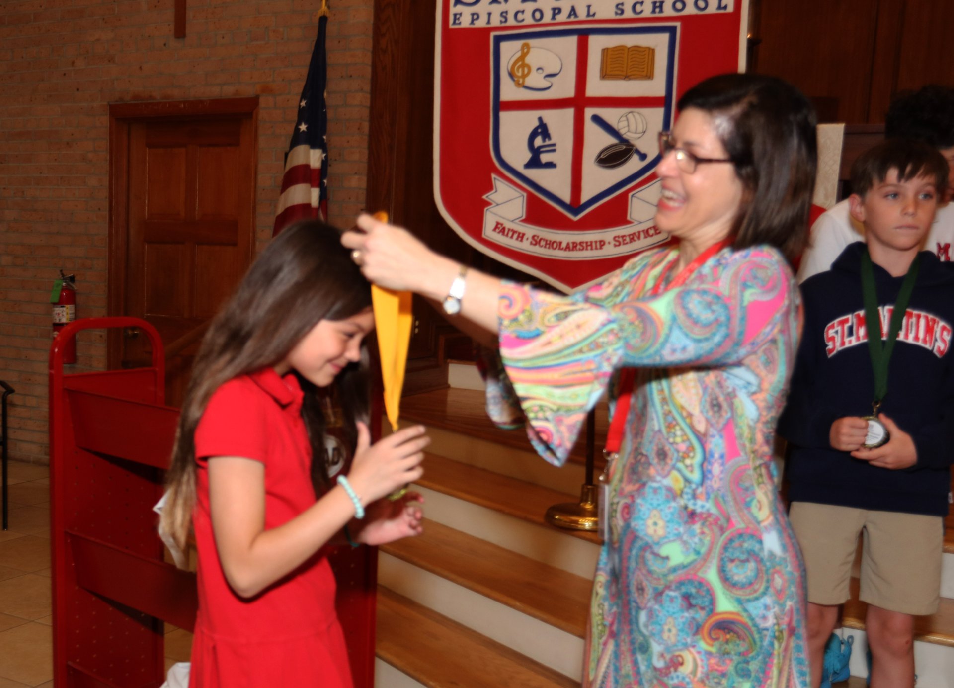 Lower School Students Honored in Awards Chapel