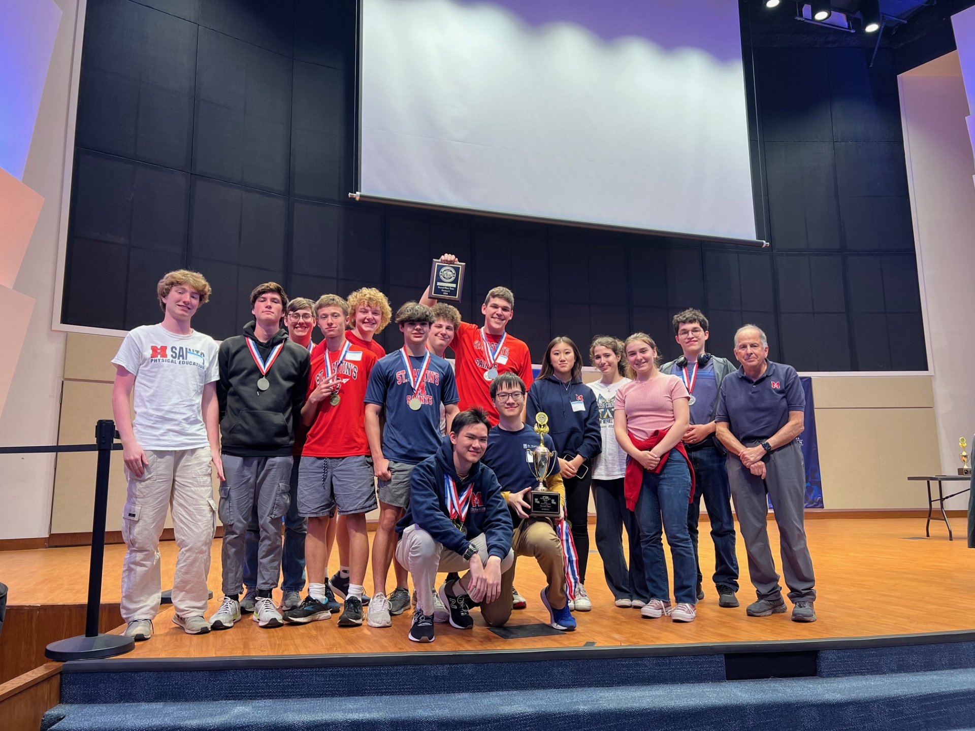 Science Olympiad Team Earns 2nd Place in State Competition