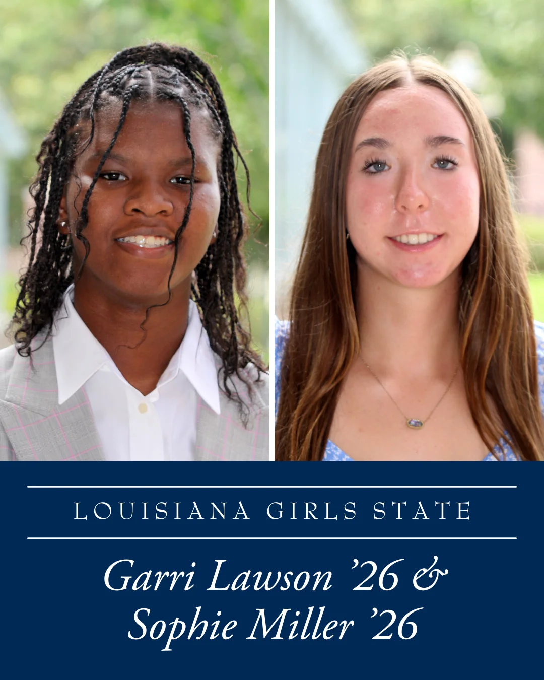 Four St. Martin’s Students Selected for Prestigious Louisiana Girls and Boys State Leadership Programs