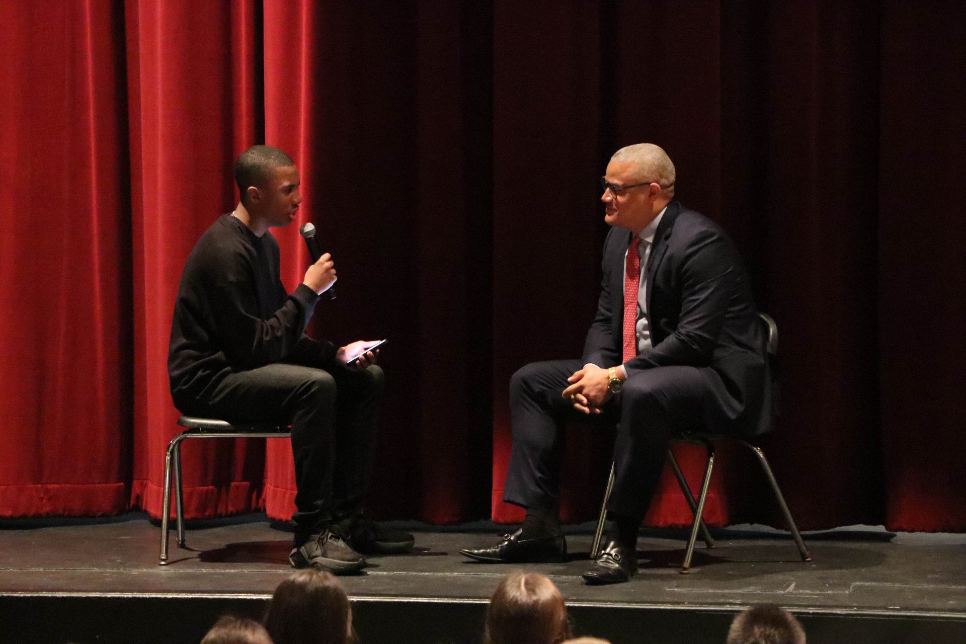 StM Welcomes Son of a Saint Founder Bivian Lee to Black History Month Assembly