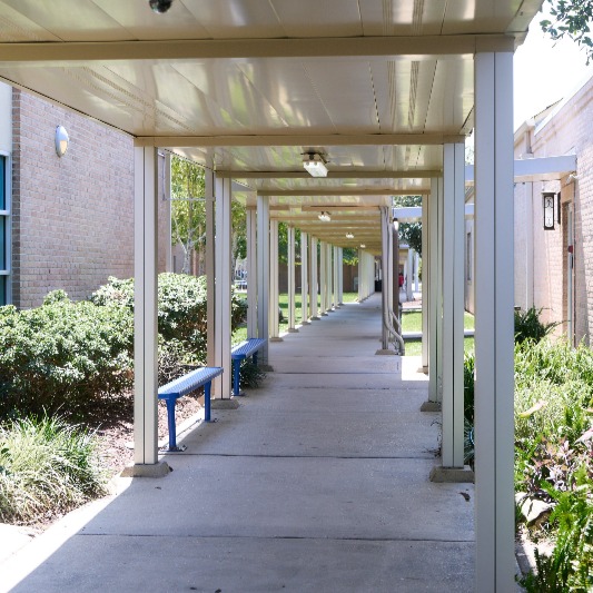 St. Martin's building exterior entrance