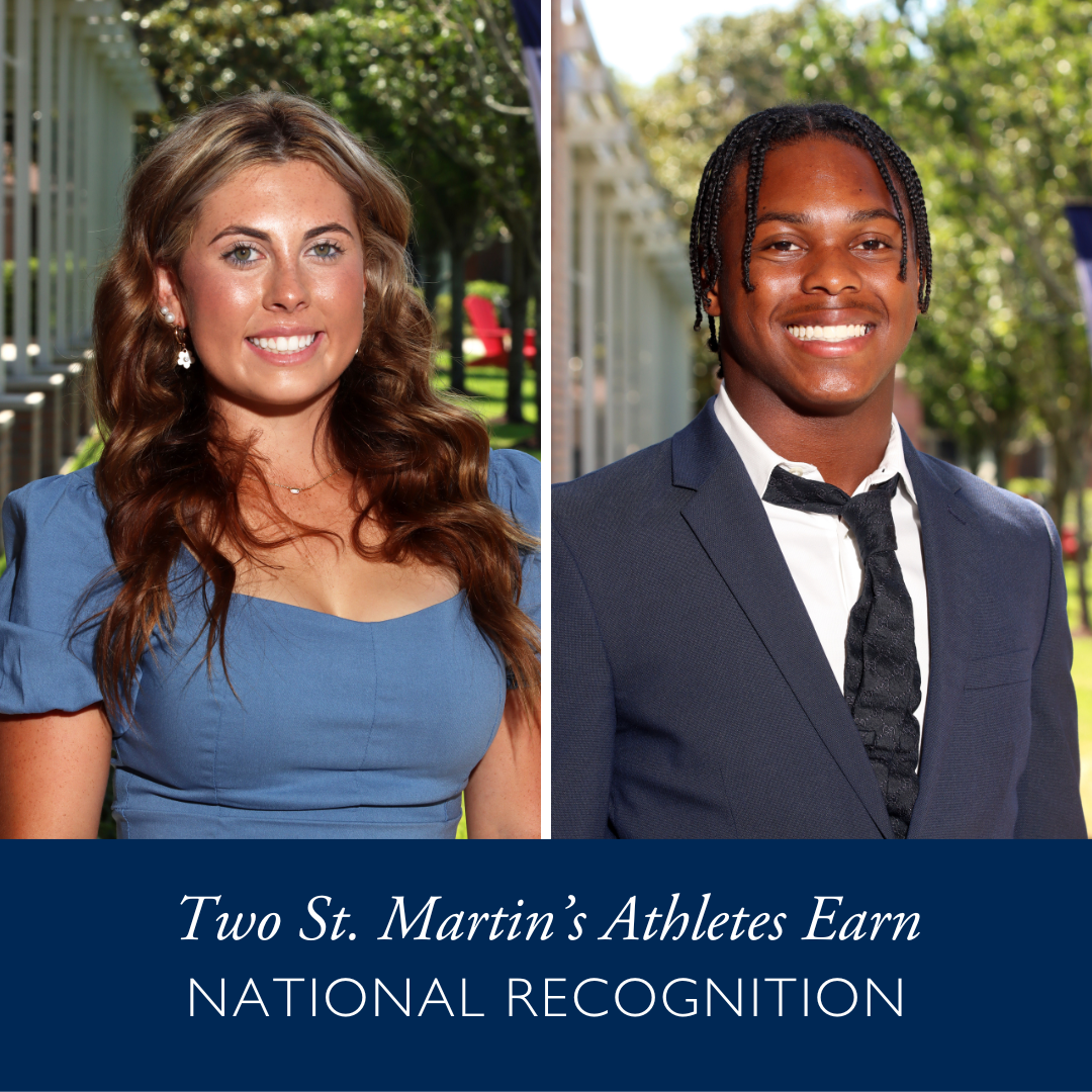 Two St. Martin's Athletes Earn National Recognition