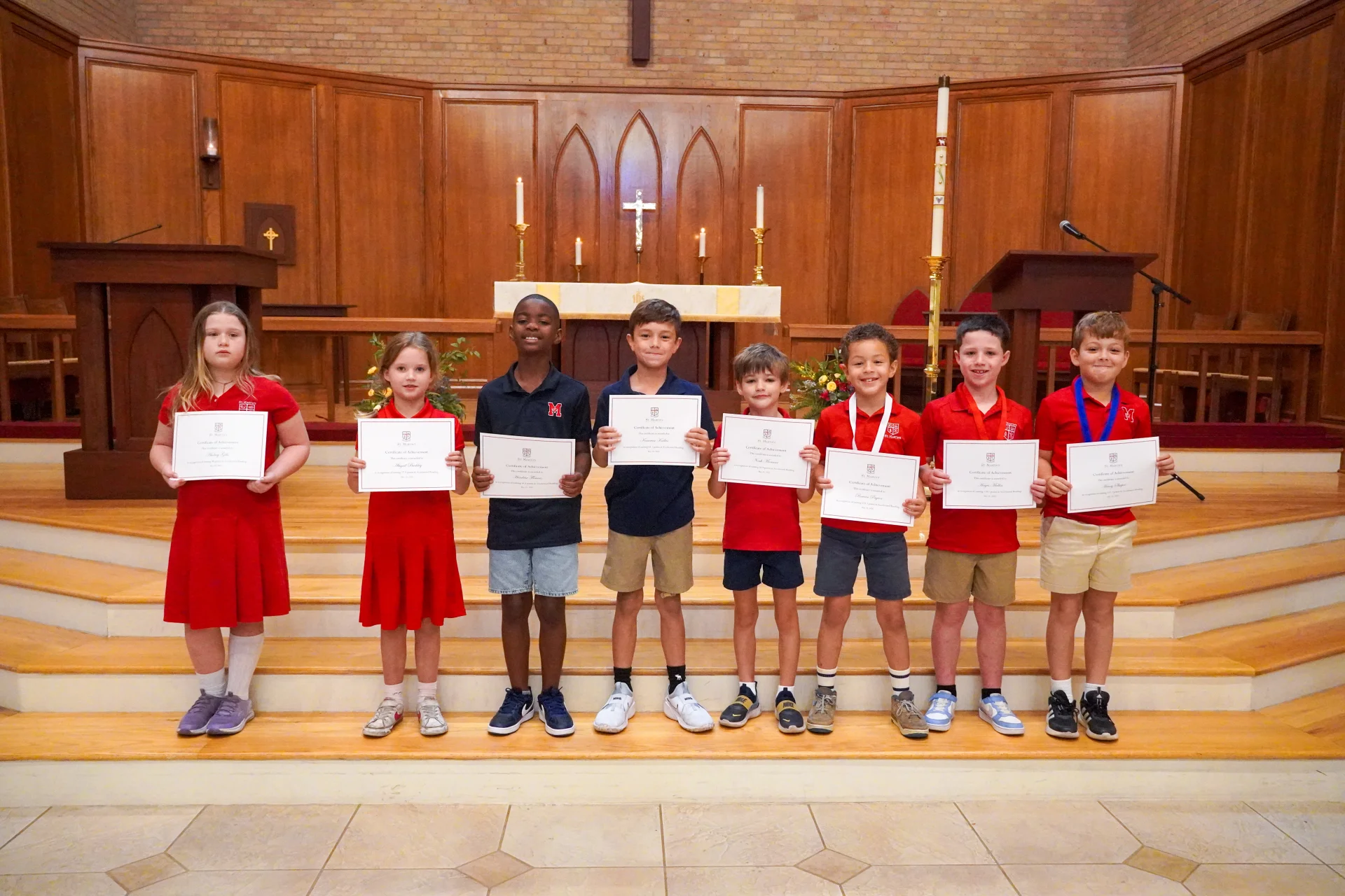 Celebrating Excellence in Reading, Creativity, and Character at Lower School Awards Chapel