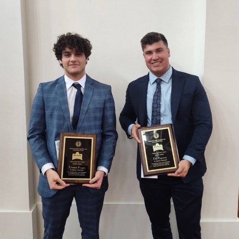 Two StM Seniors  Recognized at Allstate Sugar Bowl Awards Luncheon