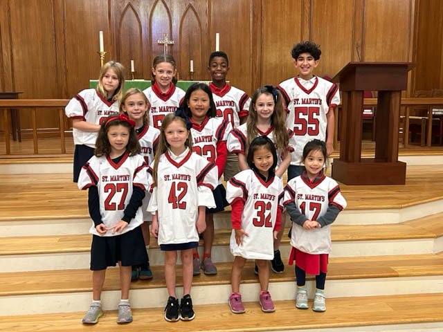 Lower School Students Recognized for Being a "Saint"