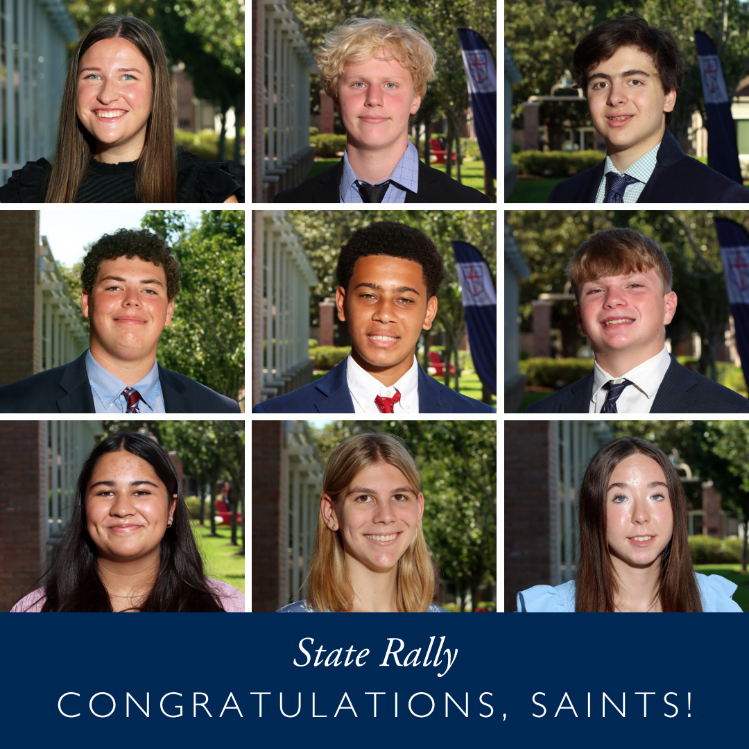 Saints Shine at State Rally