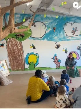 Local Author Monica Vaughn-Flam Visits the George Cottage Literacy Center